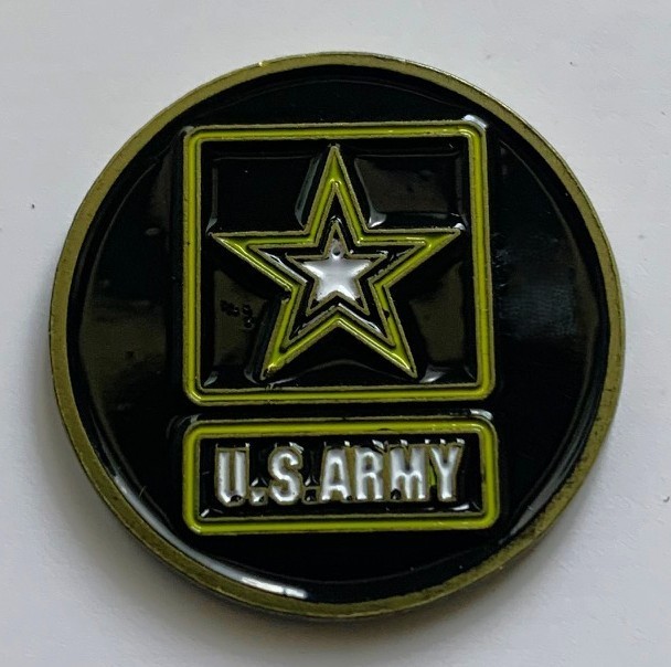 United States Army US Army Strong Golf Ball Marker NEW