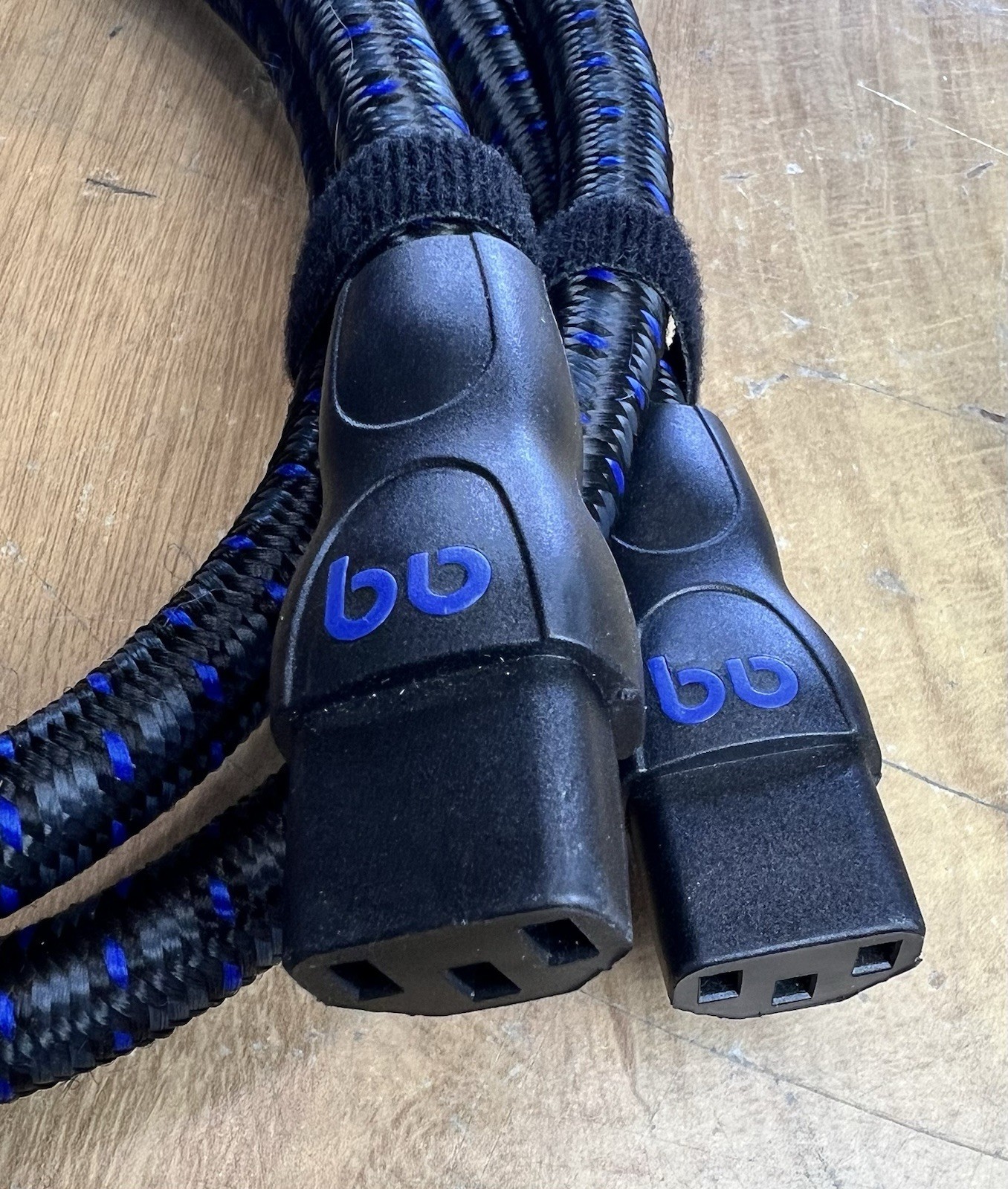 Lot of (2) AudioQuest NRG-4 Power Cables 1M