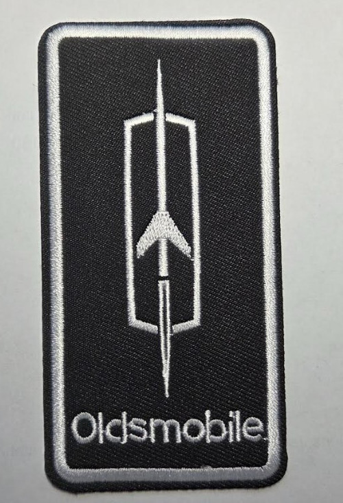 Oldsmobile (iron on) embroidered patch