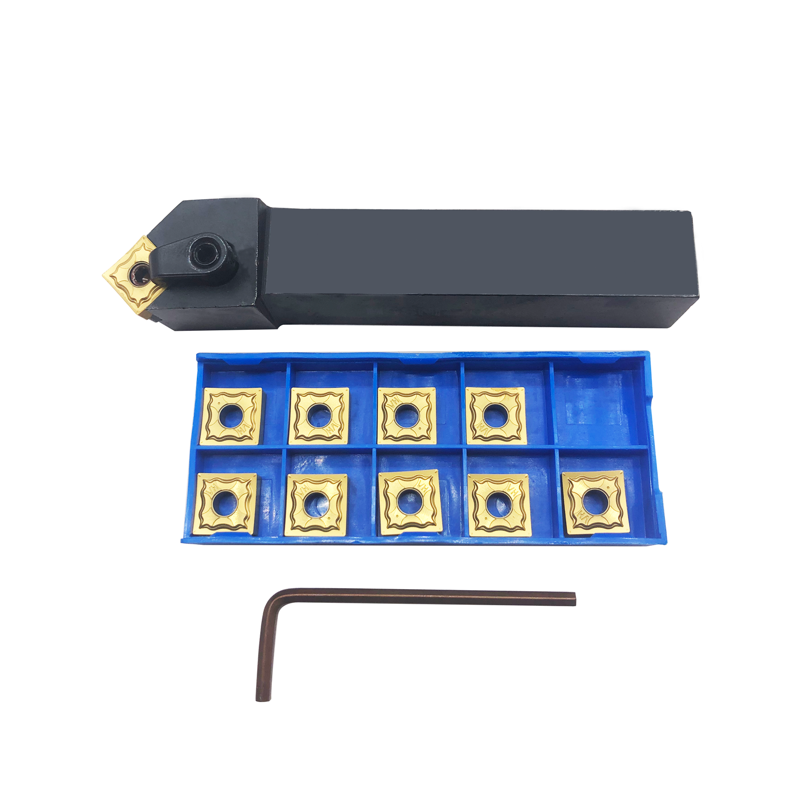 45° Holder + SNMG431 SNMG120404 Carbide Inserts MSSNR2020K12 Lathe Turning Tool