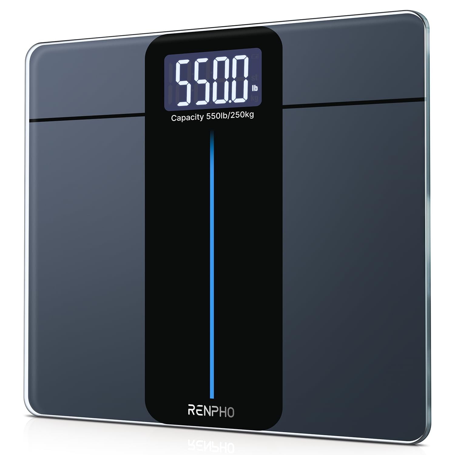 RENPHO Digital Bathroom Scale for Body Weight LCD Display Weighing Machine 550lb