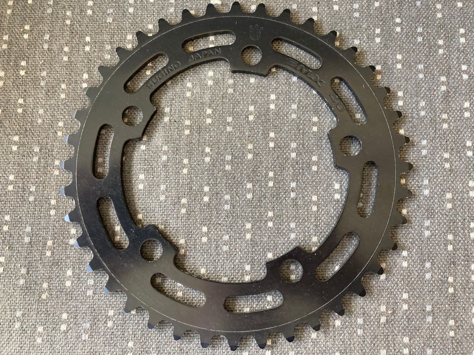 Sugino BMX Chainring 40 tooth 110 bcd, Black - New