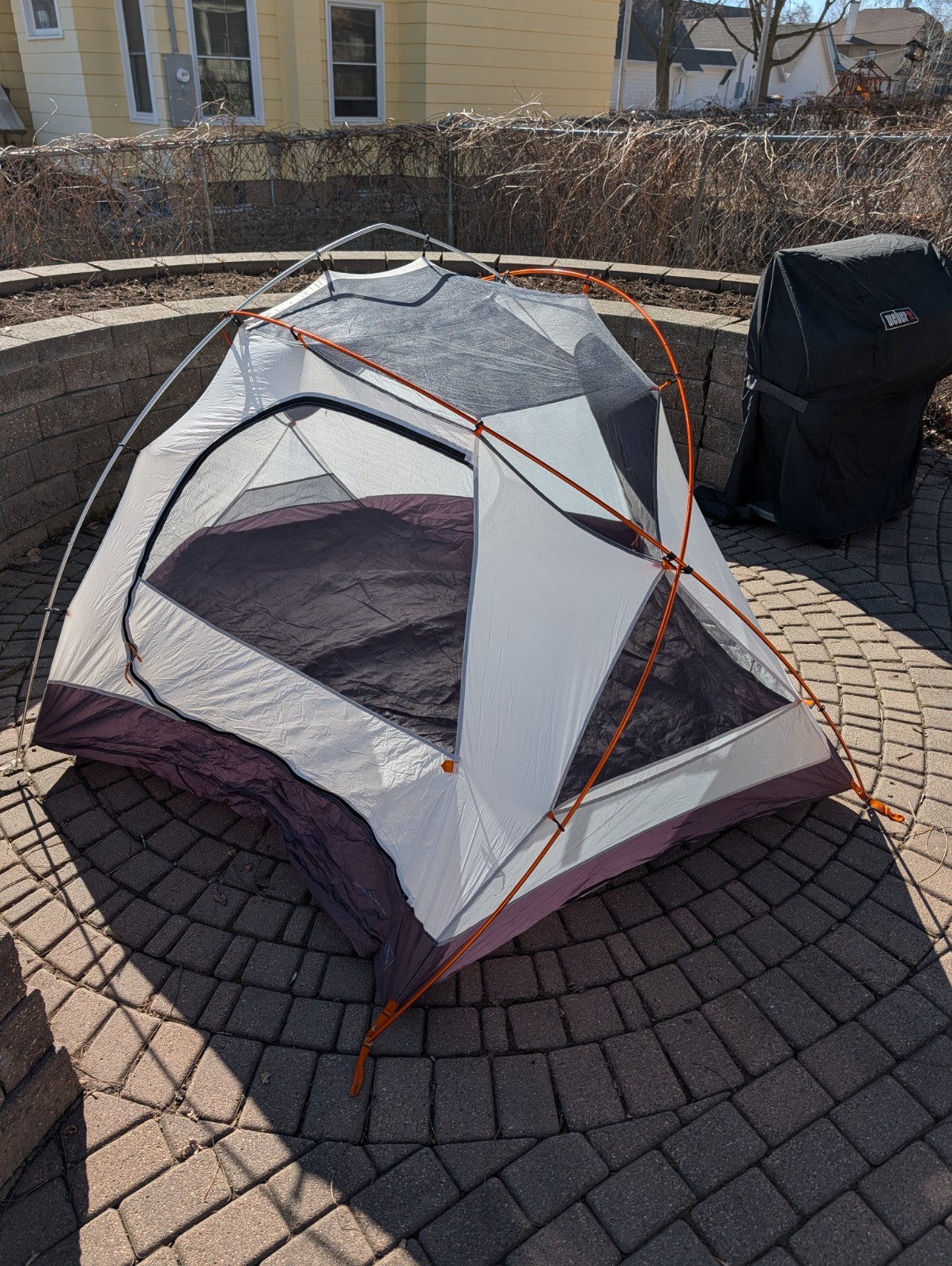 REI TAJ 3-Person 3-Season Camping Tent With RAIN FLY & Foot Print