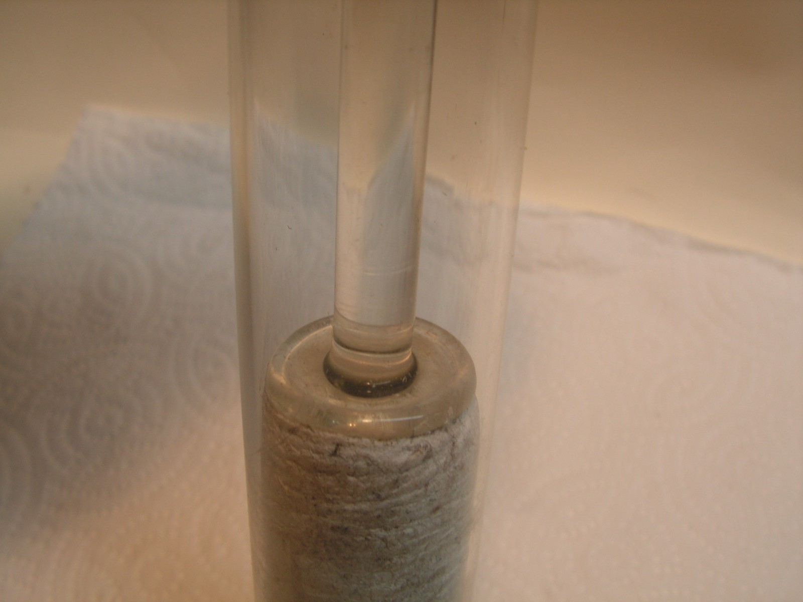 Vintage Glass Syringe Antique P J McElroy Surgeon Medical Apothecary Unused?