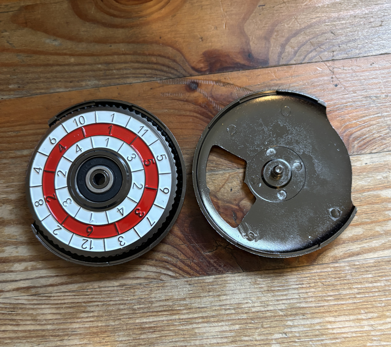 DND Spinner Dice 7-in-1 Metal D&D Dice Set, Dragon Black