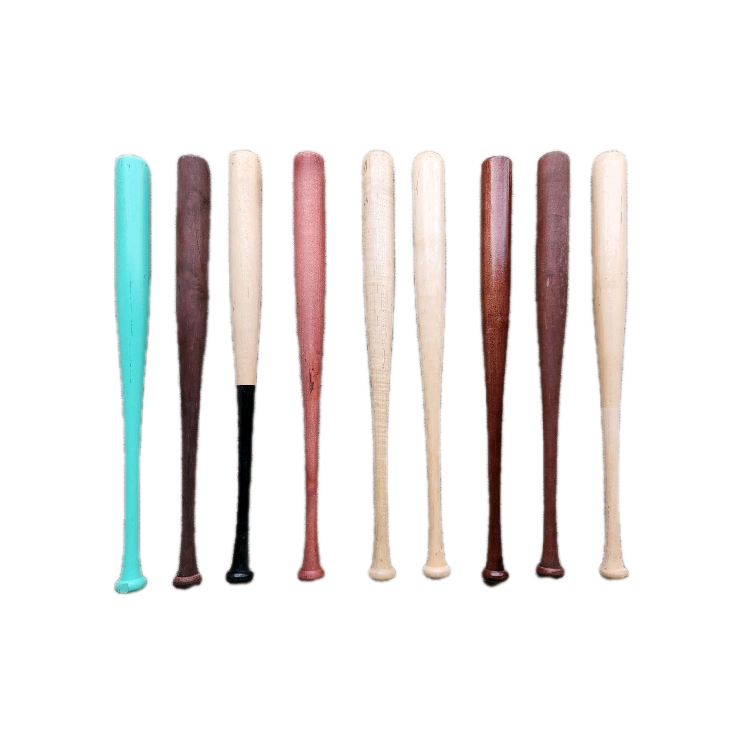 9-  30" Mixed Model Wood Baseball Maple Blem Bats