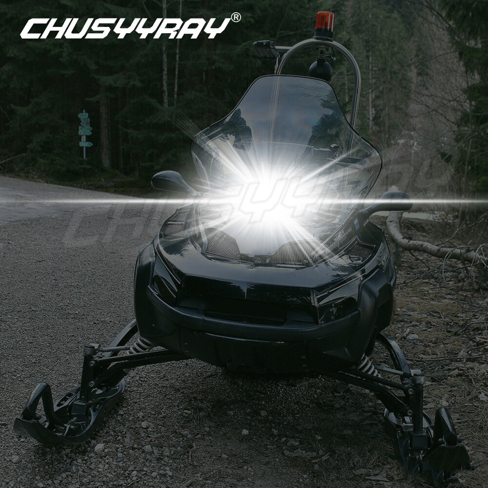 Ultra Bright LED headlight bulb for 2009 Ski-Doo Summit 500SS Everest: High/Low