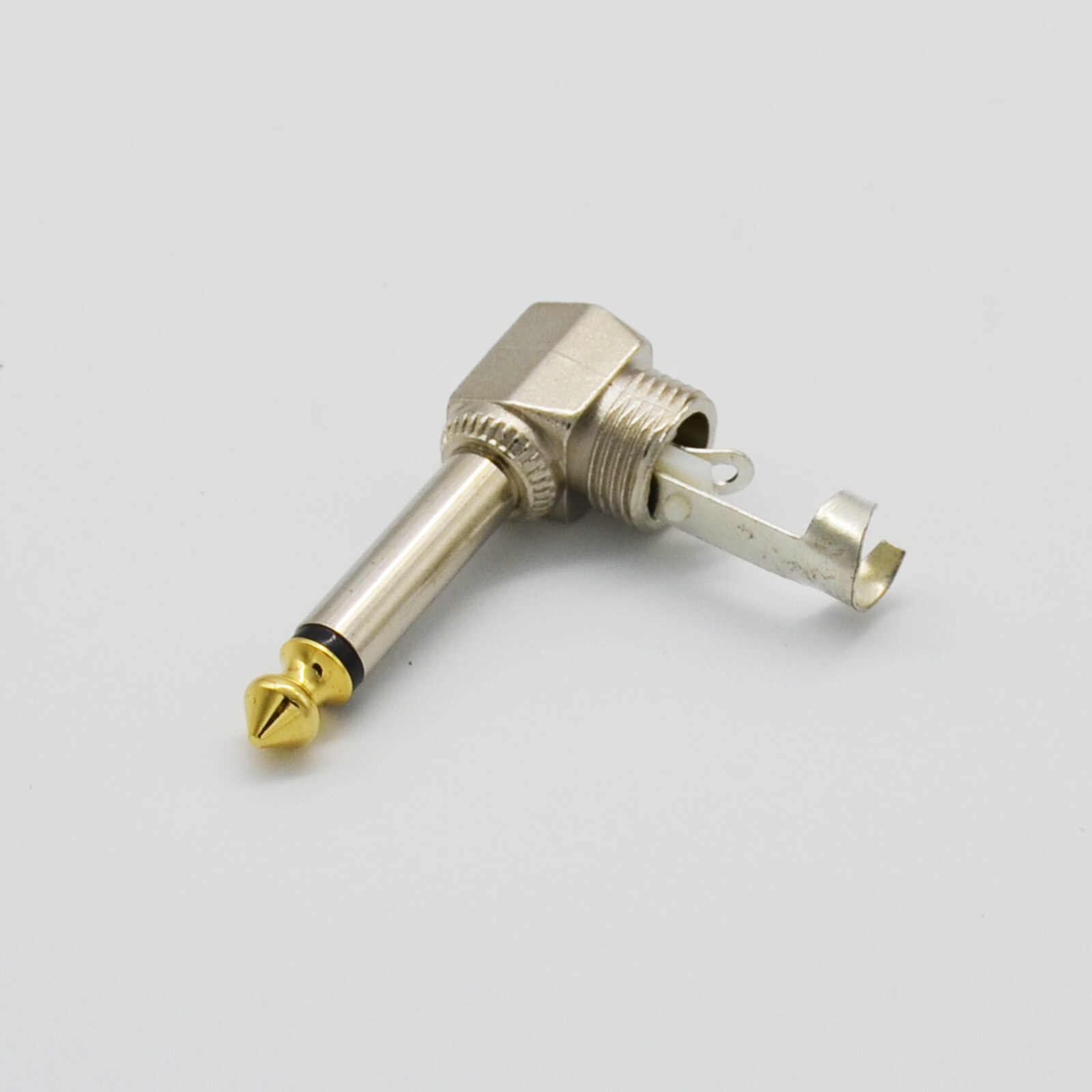 6,Guitar Effect Pedal Board Instrument Patch Cord Cables 7" 1/4" Right Angle