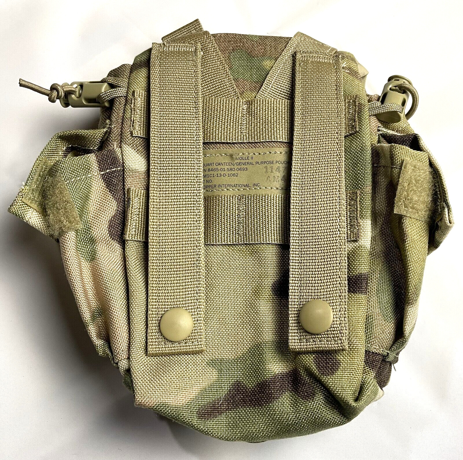 USGI 1 QT General Purpose Canteen Pouch Cover Molle II OCP MINT