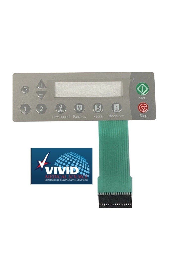NEW Midmark M11 M9 M09-D Autoclave Touch pad Keypad 015-1551-00 NEW MIP099
