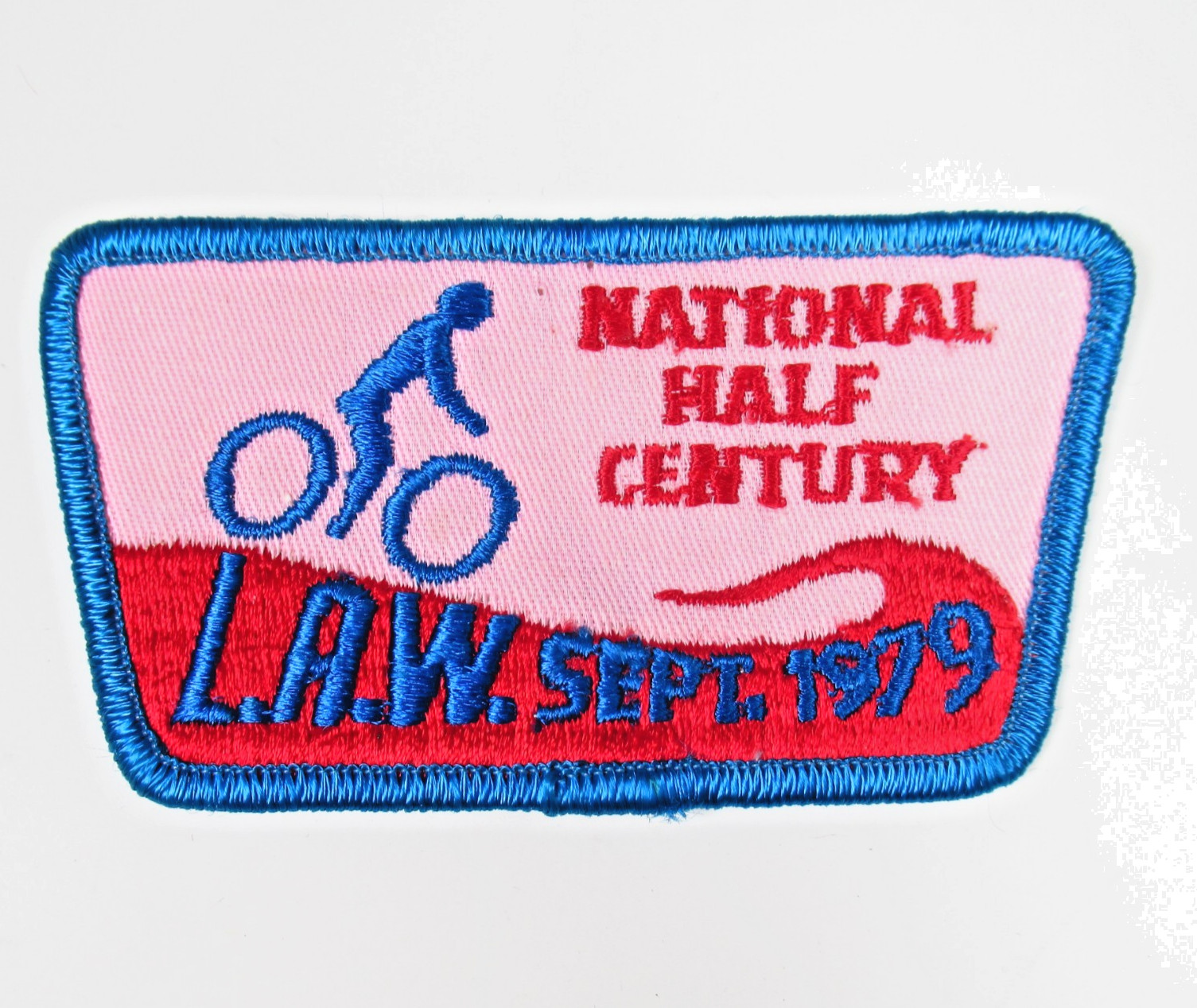 League of American Wheelmen National Half Century 1979 Vintage Patch