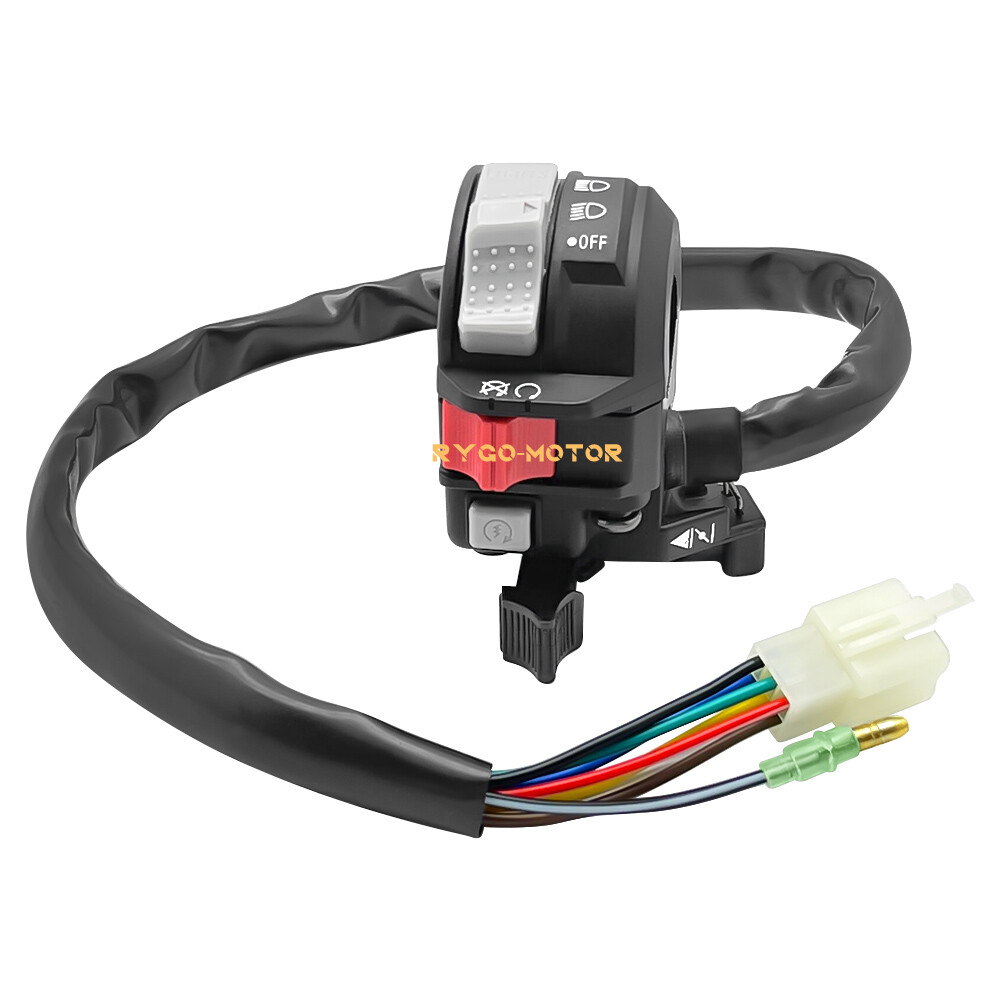 Left Handlebar Kill Switch Start Run Off Headlight for Yamaha Kodiak 400 YFM400