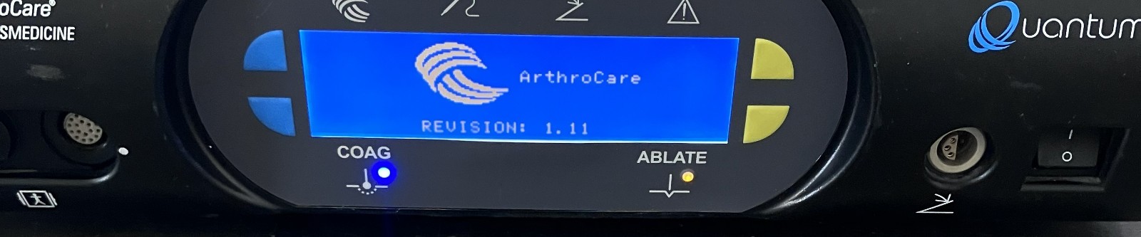 Arthrocare Quantum 2 RF12000 with Footswitch