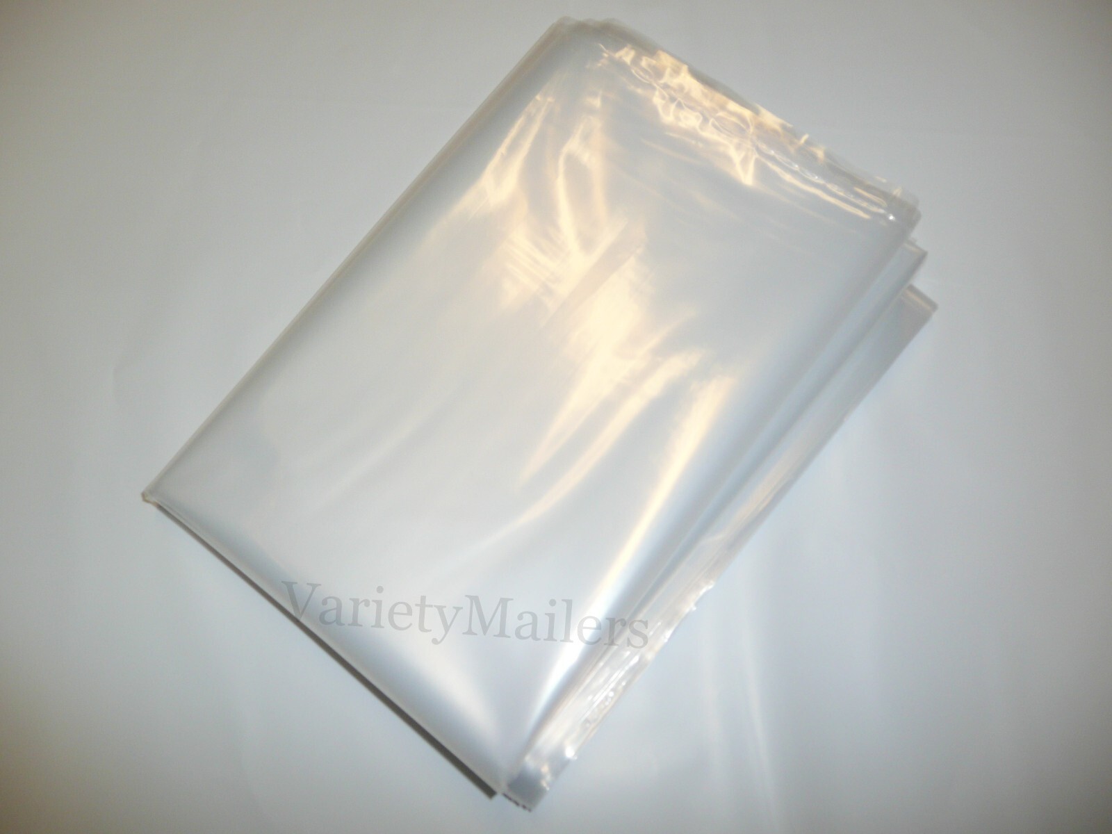 8 EXTRA THICK Plastic Bags 18'' x 24'' Clear 4 Mil Storage Bags 18x24