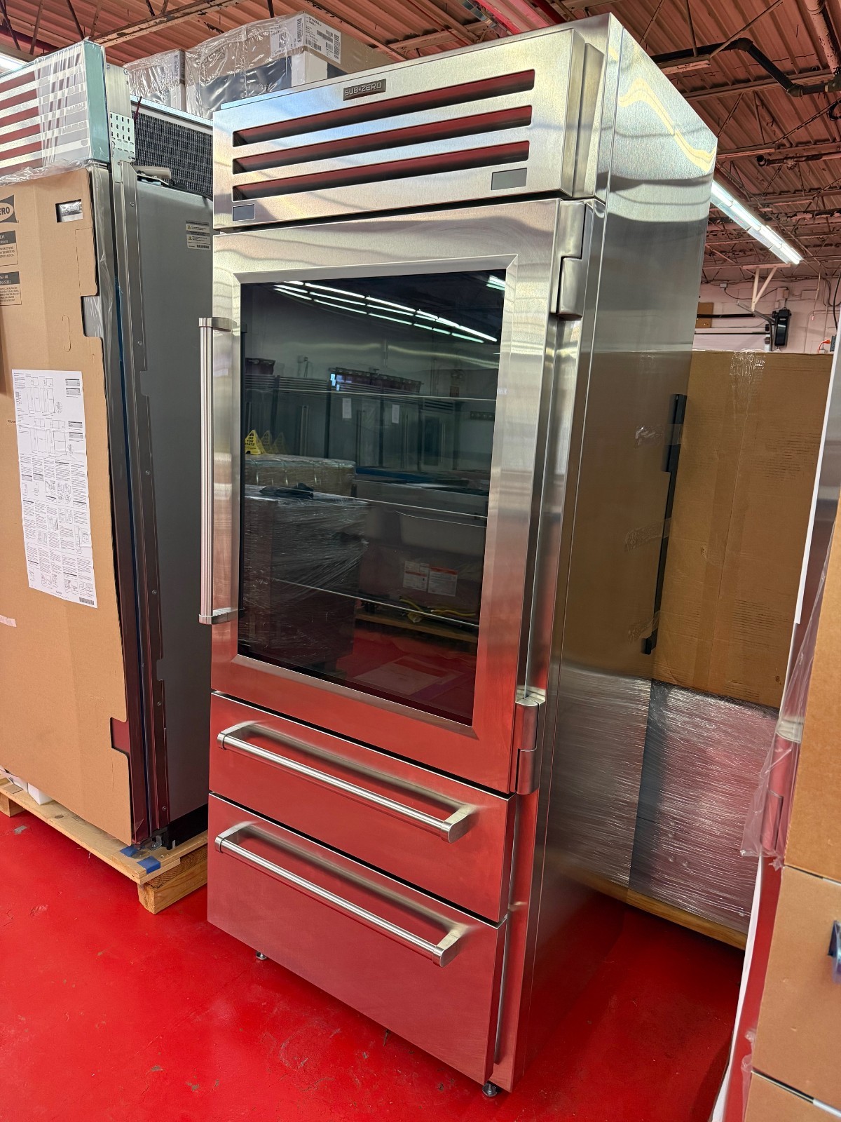 36” Subzero Refrigerator Freezer PRO3650GRH (Used 2024)