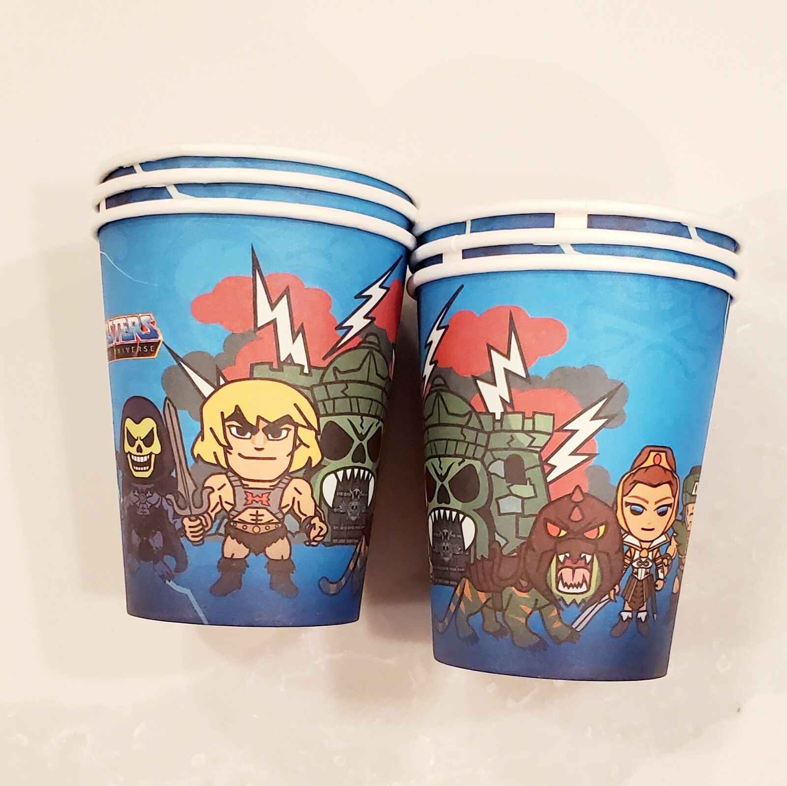 Heman she ra masters plate birthday party supplies favor centerpiece decoration