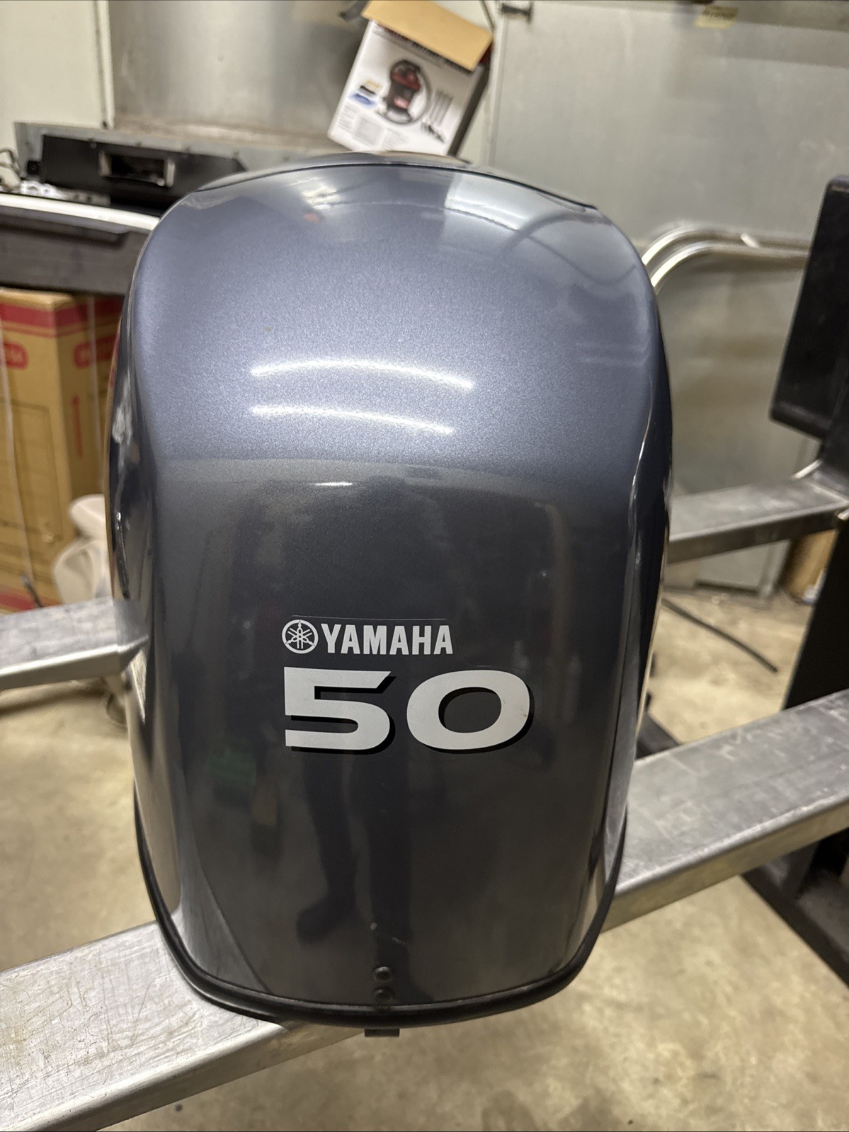 Yamaha F50 F60 4 Stroke Engine Cover Cowling Hood Cowl 60HP 6C5-42611-00-00