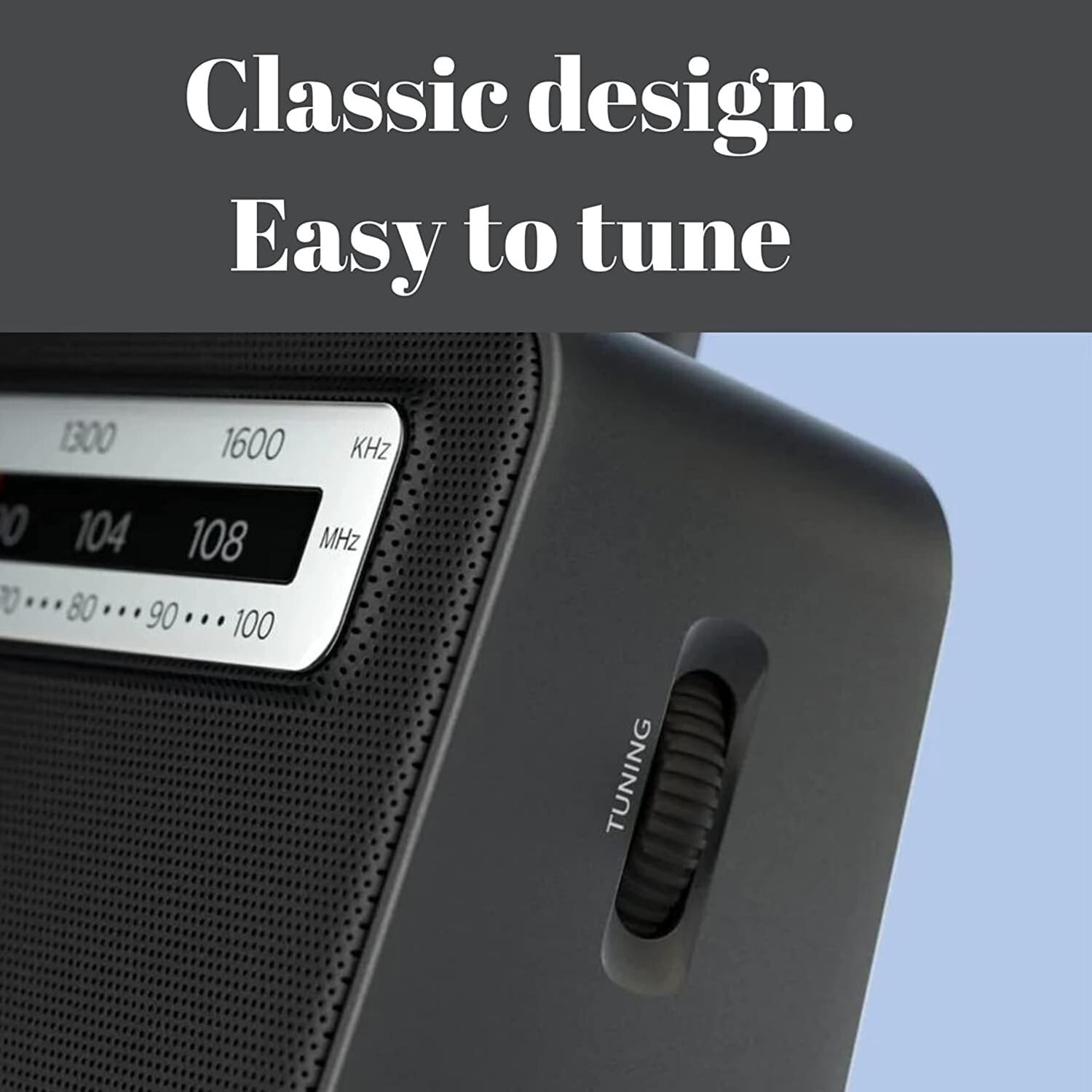 Philips TAR2506/37 AM/FM Portable Radio 2000 Series