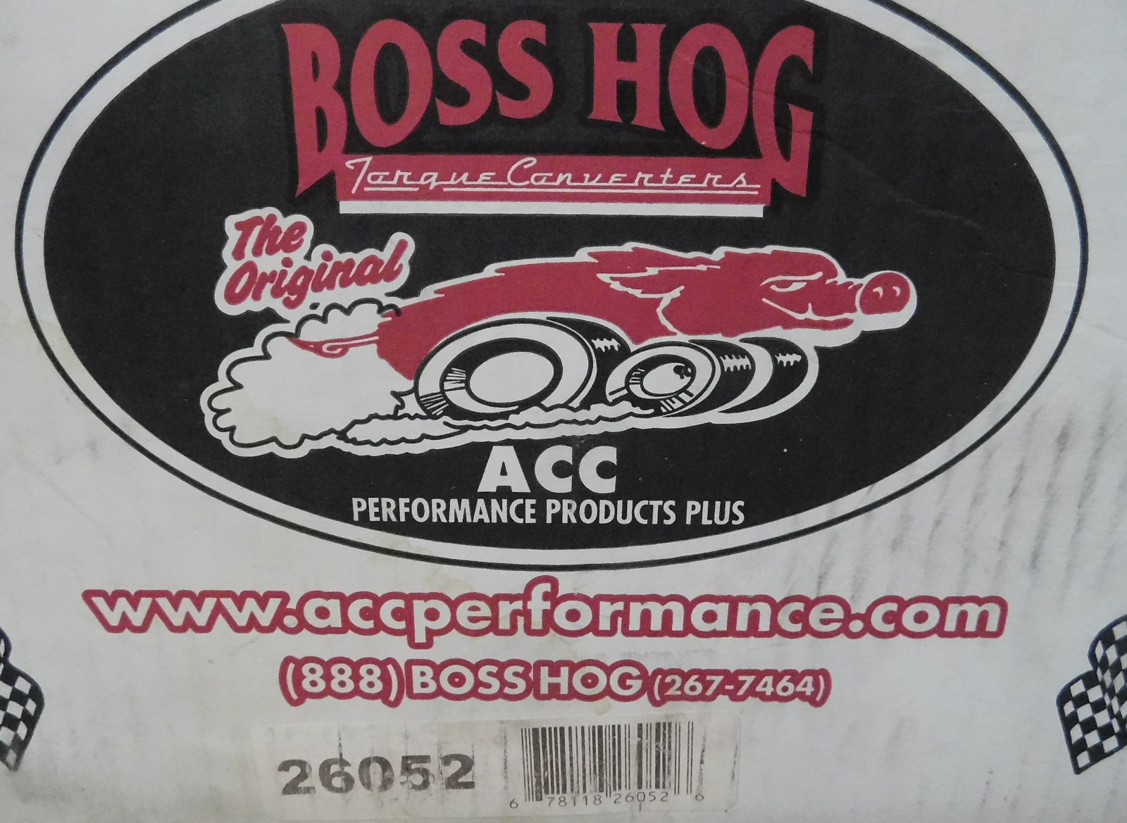 Boss Hog 26052 Street Bandit Torque Convertor, 2400-2800RPM Stall, Ford C6 Trans