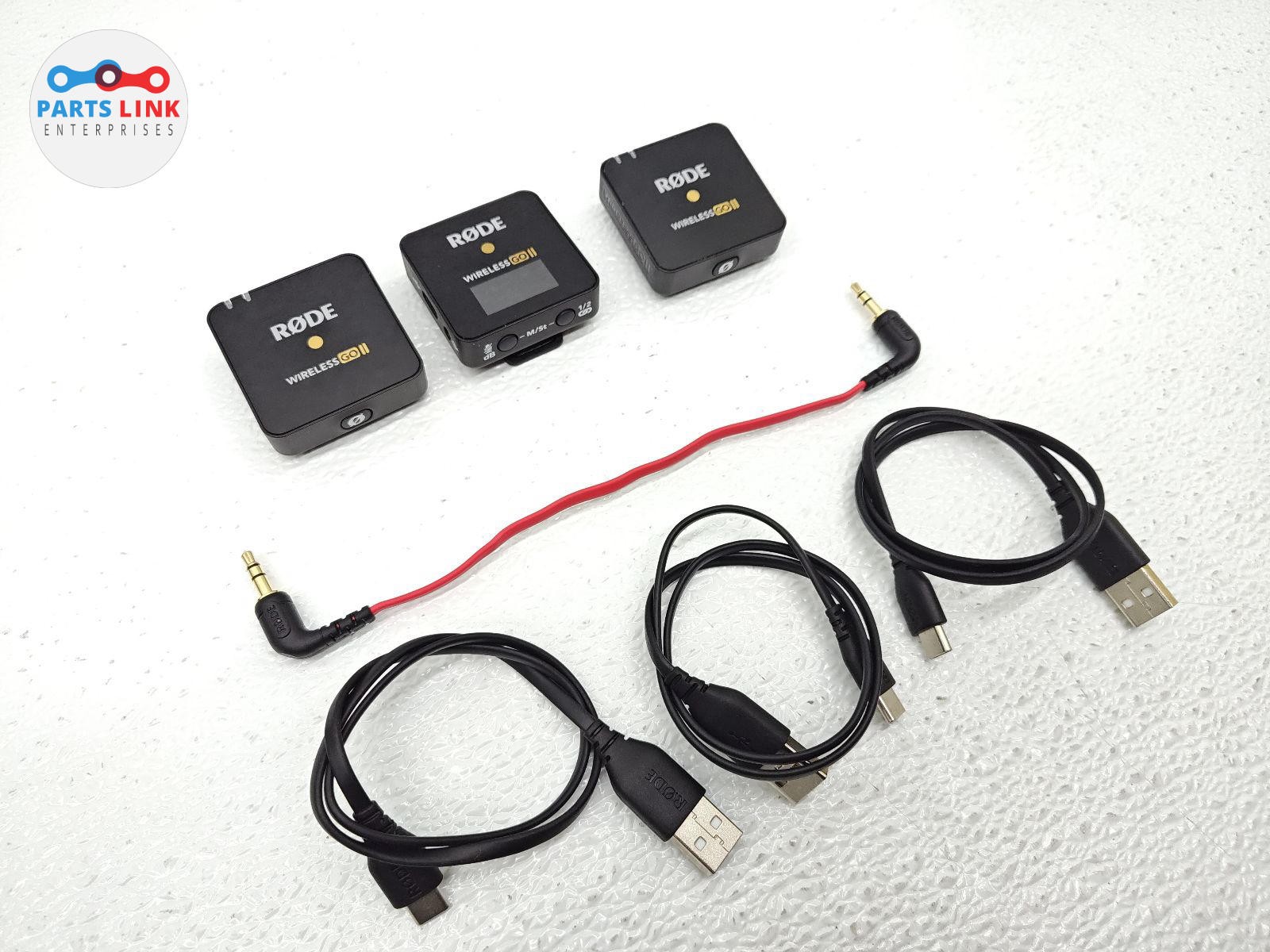 RØDE Rode Wireless Go II Dual Channel Wireless Microphone Audio System Pod Cast