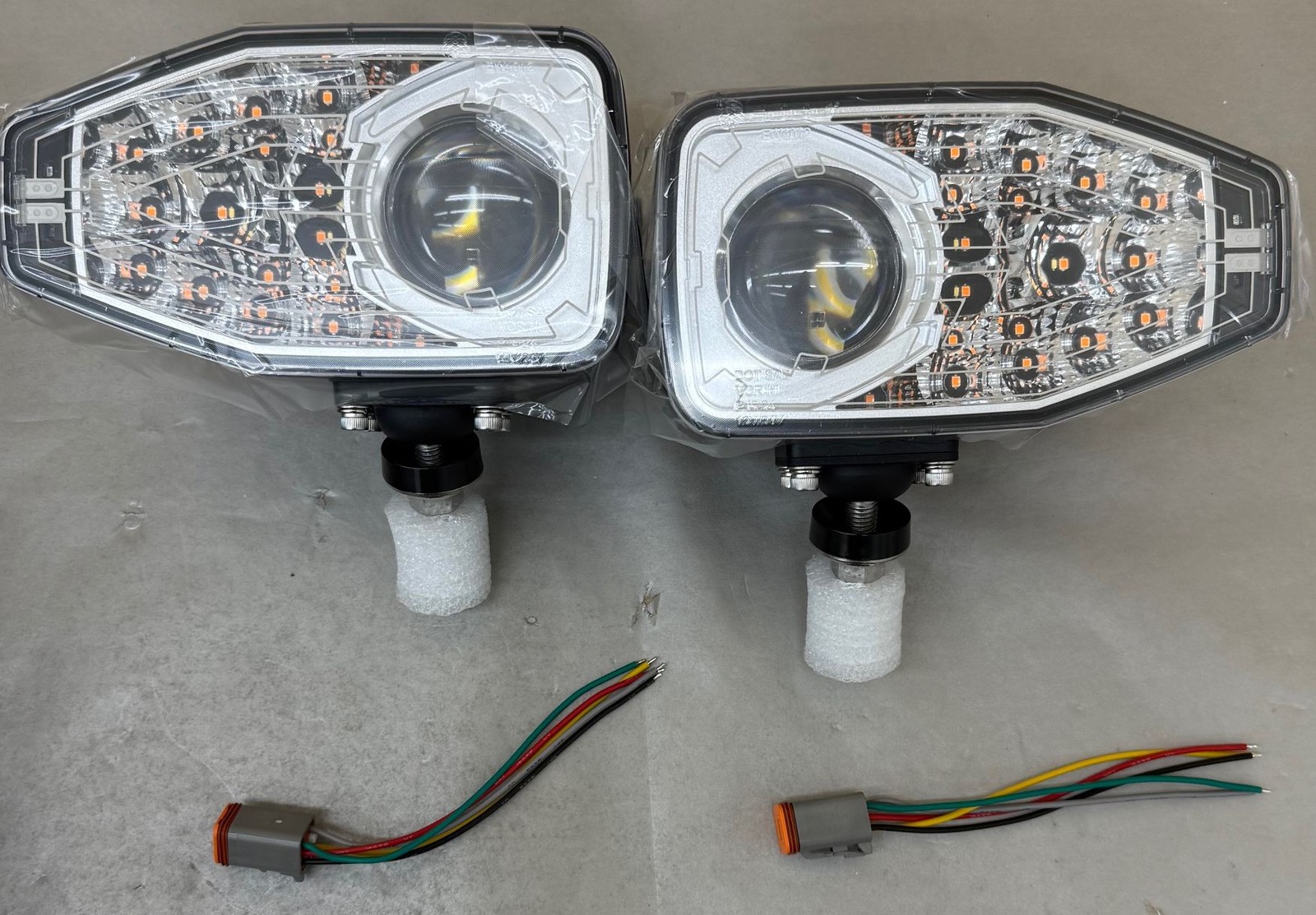 ECCO EW4012 Heated Snow Plow Dot LED Light High Beam/Low Beam 12-24V