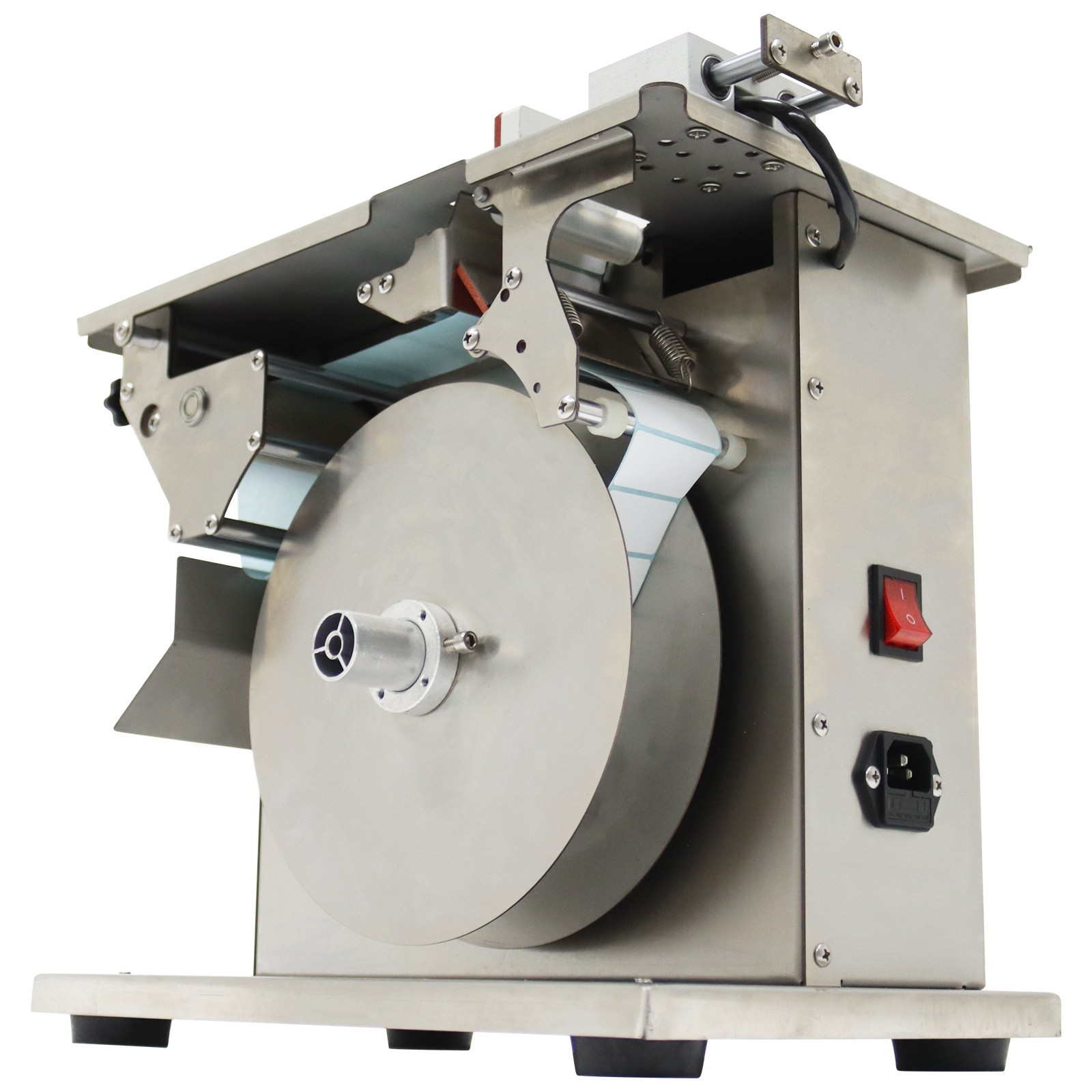 110V Right Angle Labeling Machine 90-Degree & Angled Corner-folding Labeler