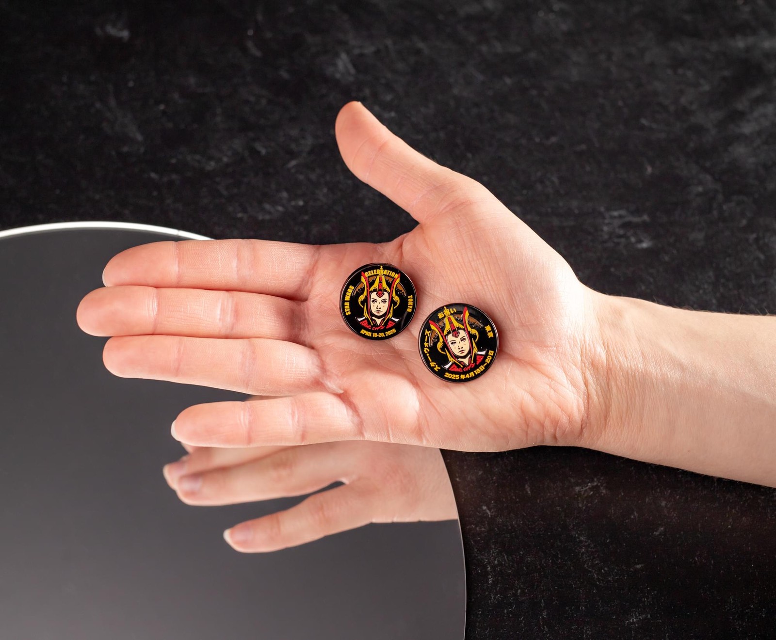 Star Wars Queen Amidala Japanese Enamel Pin | SWC 2025 Exclusive