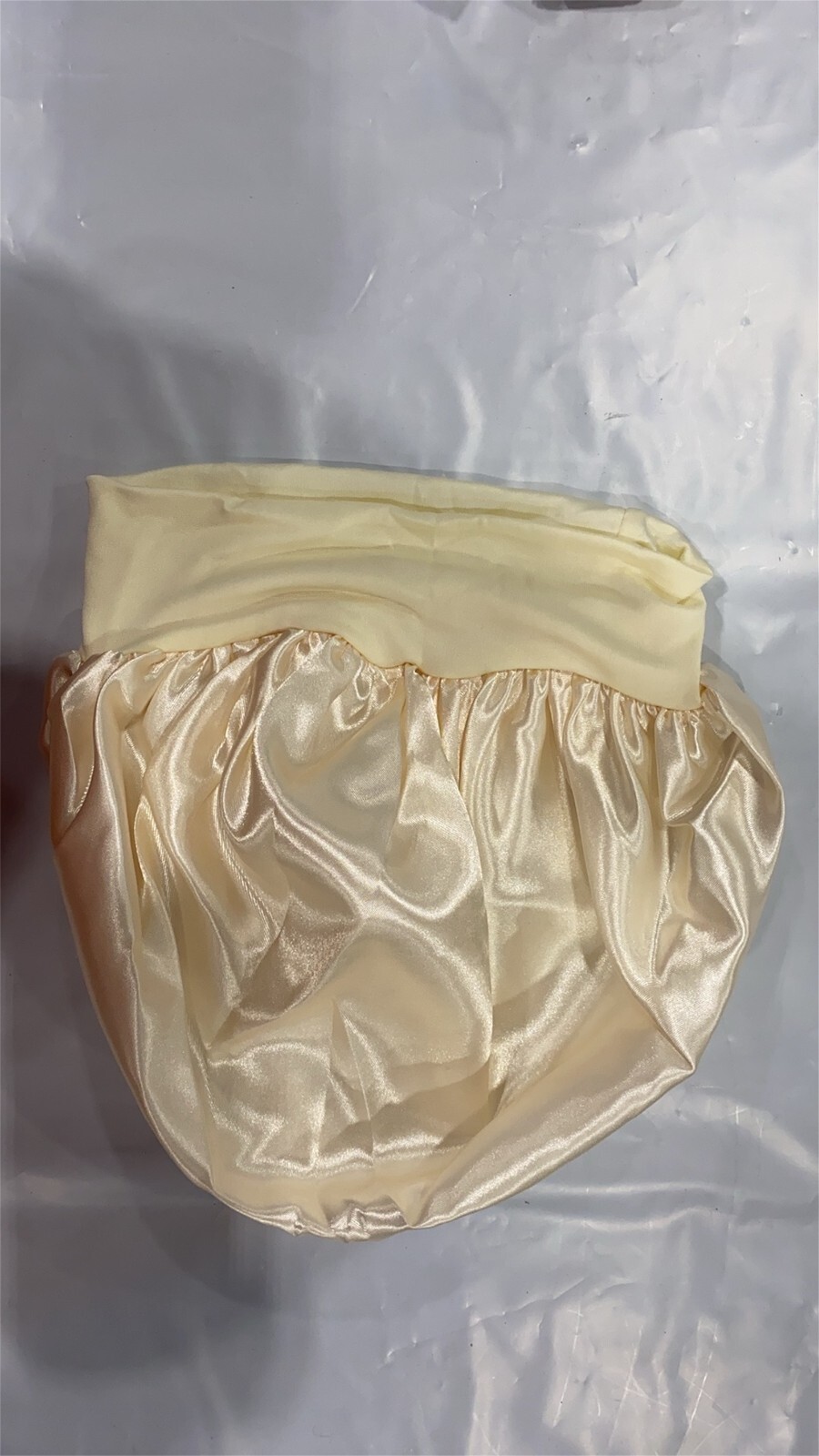 Women Satin Bonnet Night Sleep Cap Hair Hat Silk Head Cover Wide Elastic Band