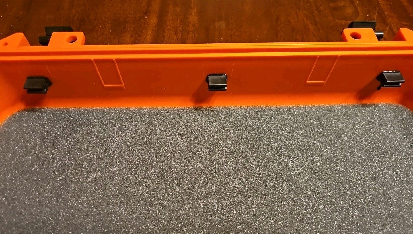 Starlight SC-061016 Military Hard Case - Orange - With Optional Divider - EXC