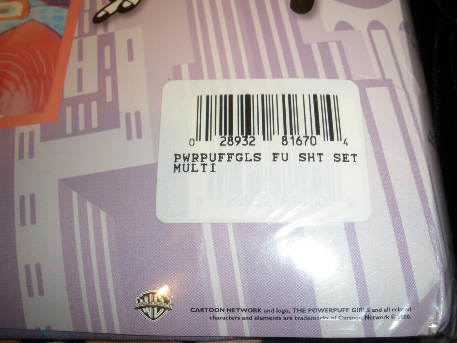 Power Puff Girls DOUBLE / FULL SET Sheet 4 Pc Dan River Vintage Y2K 2000 NEW