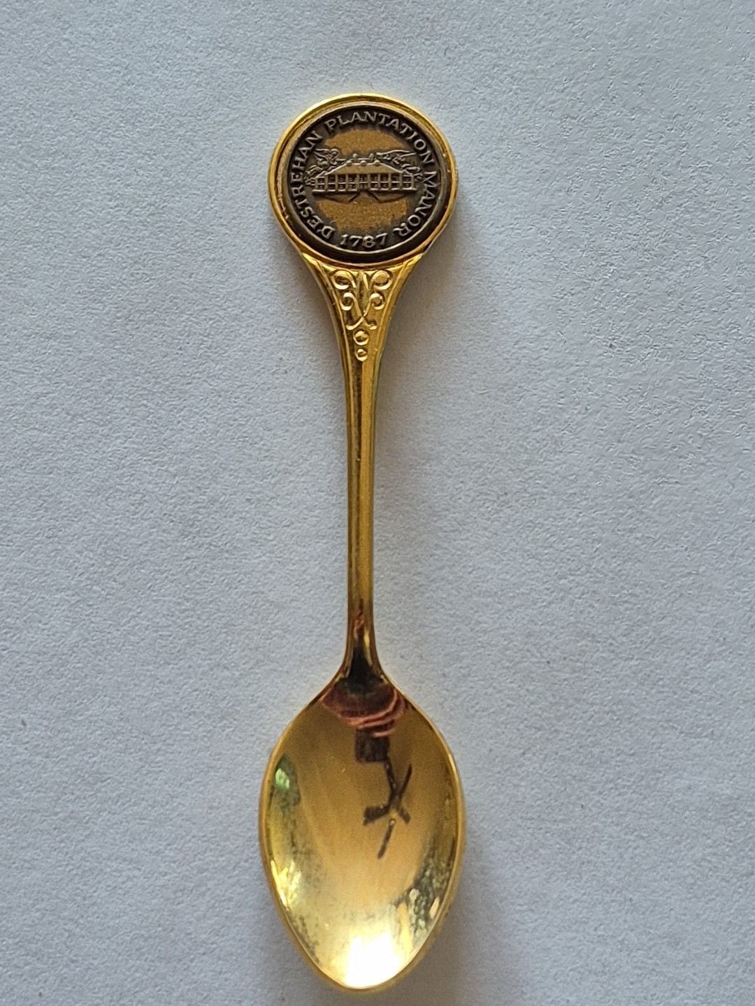 Destrehan Plantation Manor Vintage Souvenir Spoon Collectible