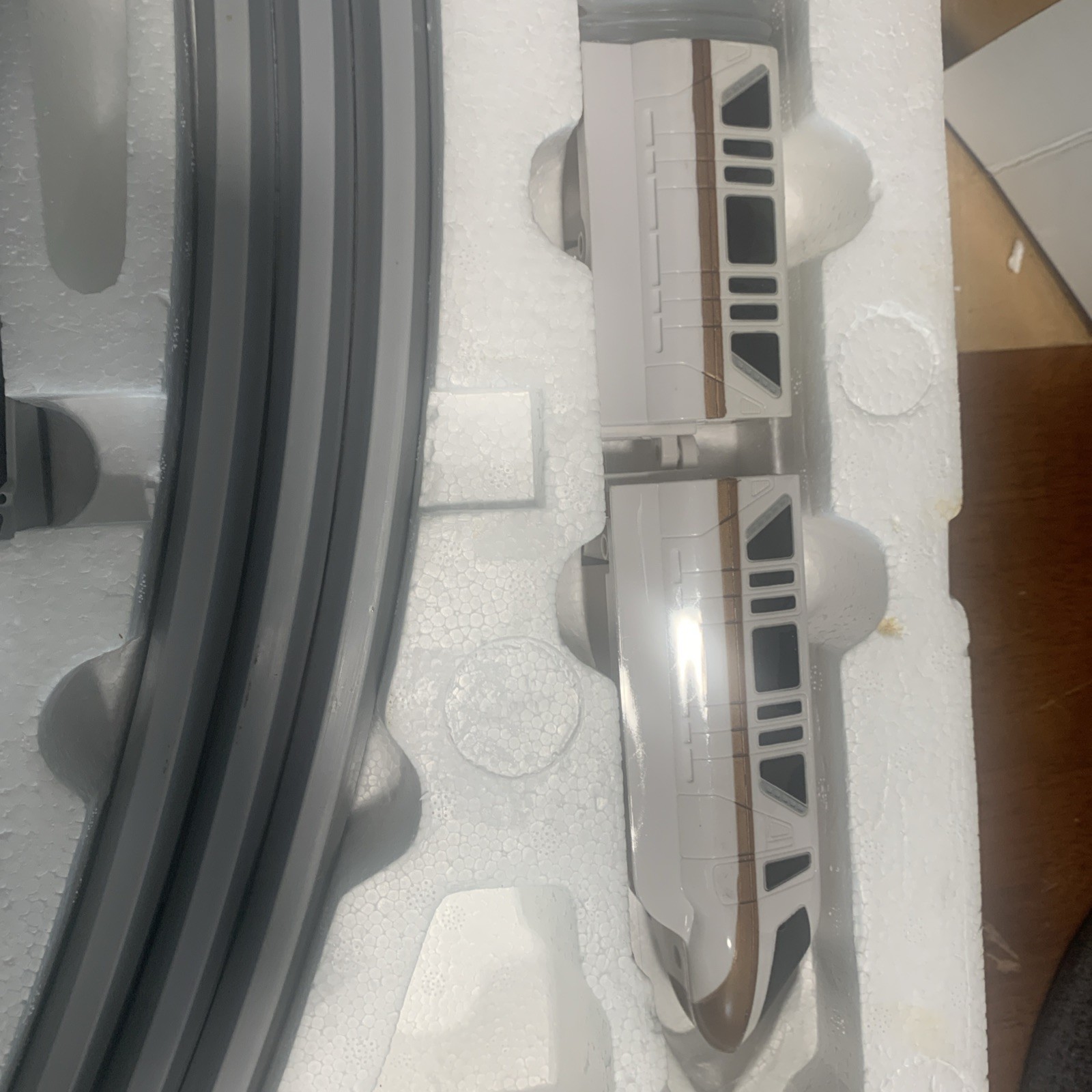 Walt Disney World Orange Line Monorail 14 FT Track Headlights & Sound Battery Op