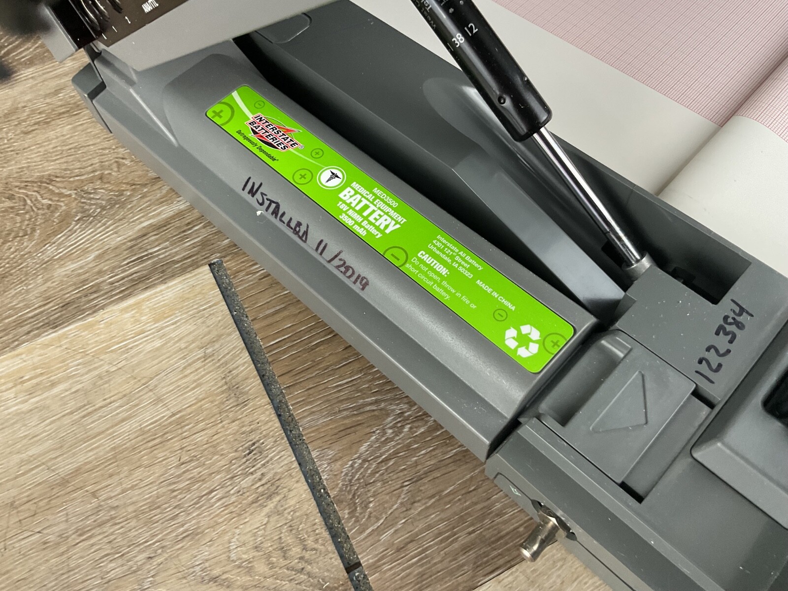 GE MAC 5500 HD Resting Electrocardiogram System ECG Machine with Color Display