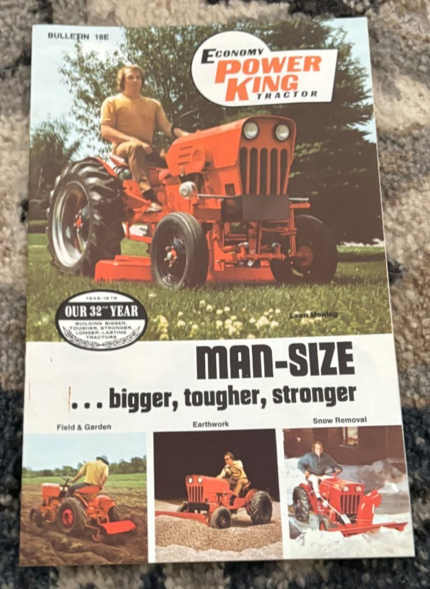Power King Tractor Brochure DCPA26