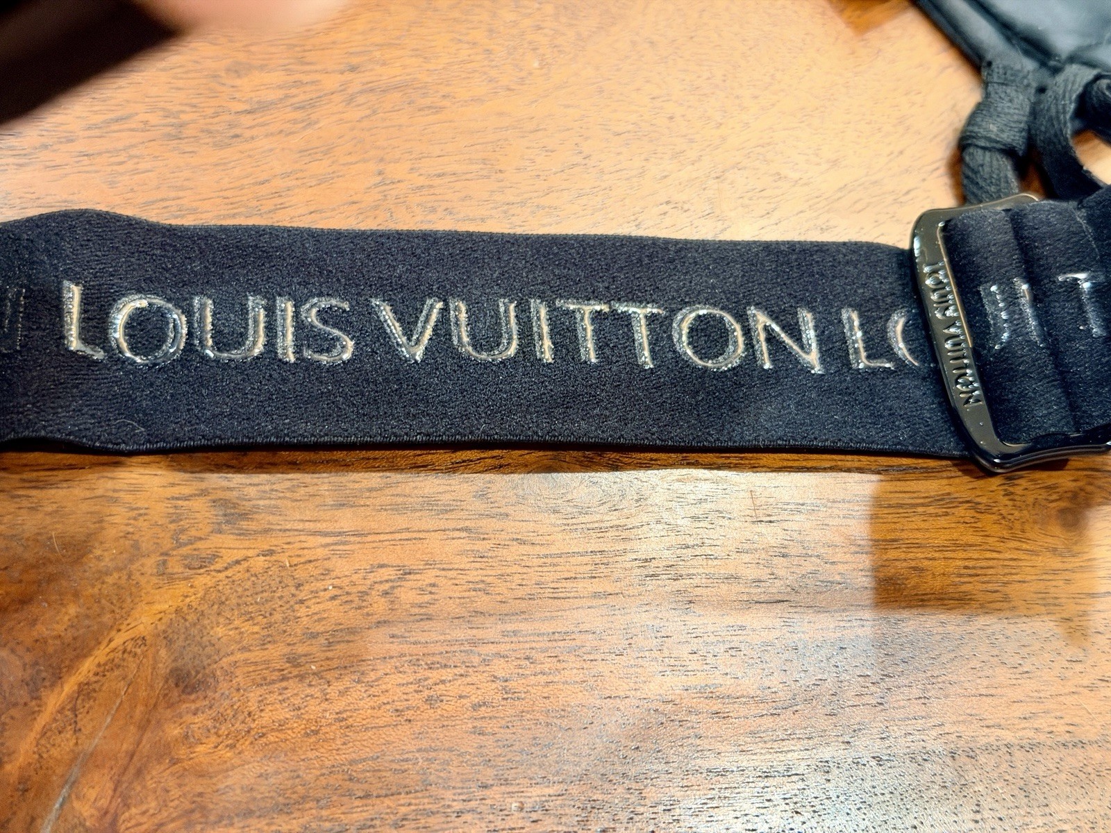 Louis Vuitton Snowboard Ski Mask Goggles - Black Frame with Case & Lenses - NWOT