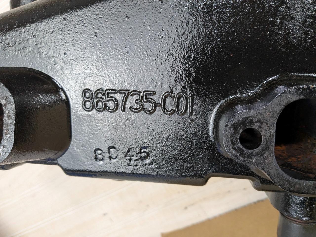 MerCruiser V8 Dry Joint Exhaust Manifolds & Risers PAIR 5.0L 5.7L 6.2L