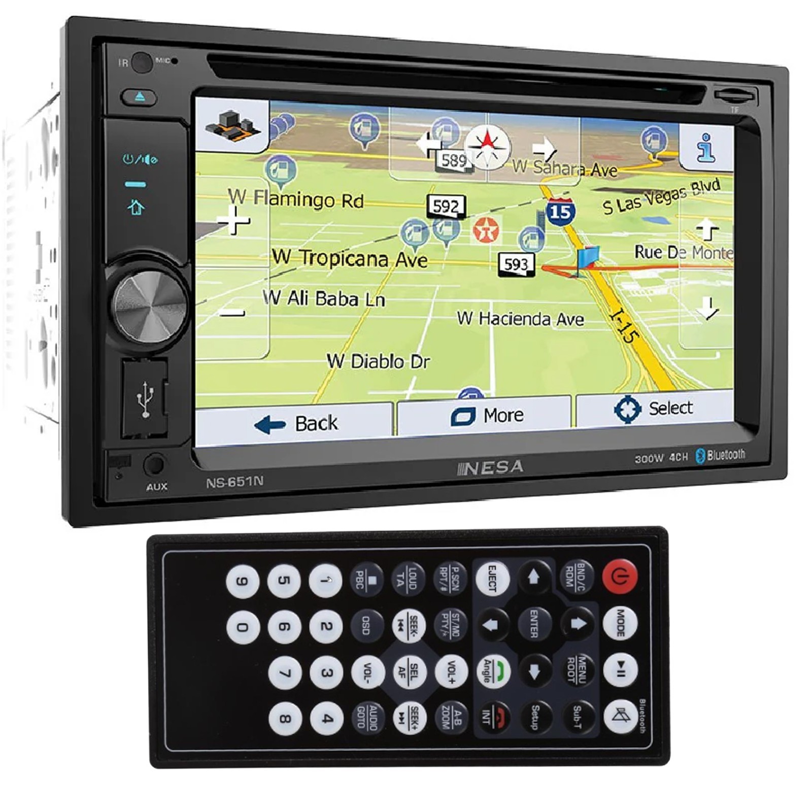 6.5" Screen CD/DVD USB GPS Navigation Car Stereo For 2003-2006 GMC Sierra 1500