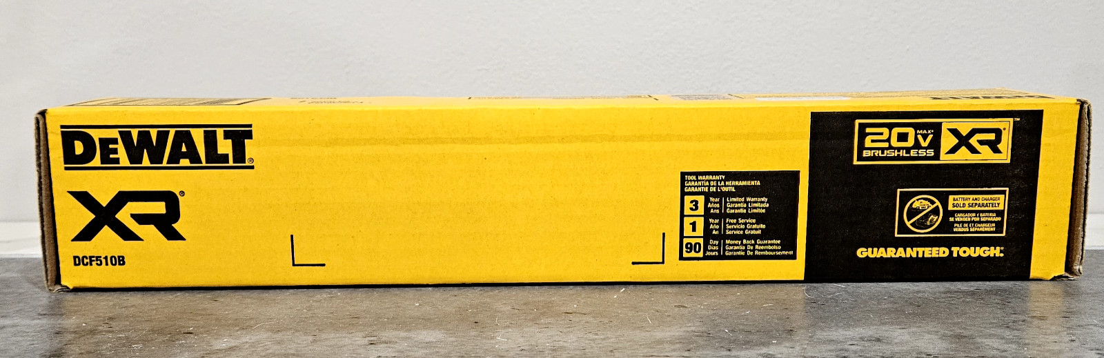 DeWALT DCF510B 20V MAX XR Brushless 3/8" - 1/2" Sealed Head Ratchet - Bare Tool