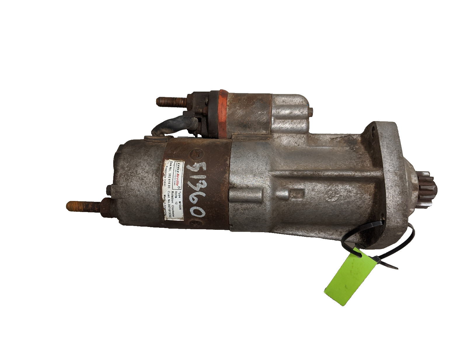 3571513C92 Starter Motor For International VT365, 10461764, 10531030, 133300