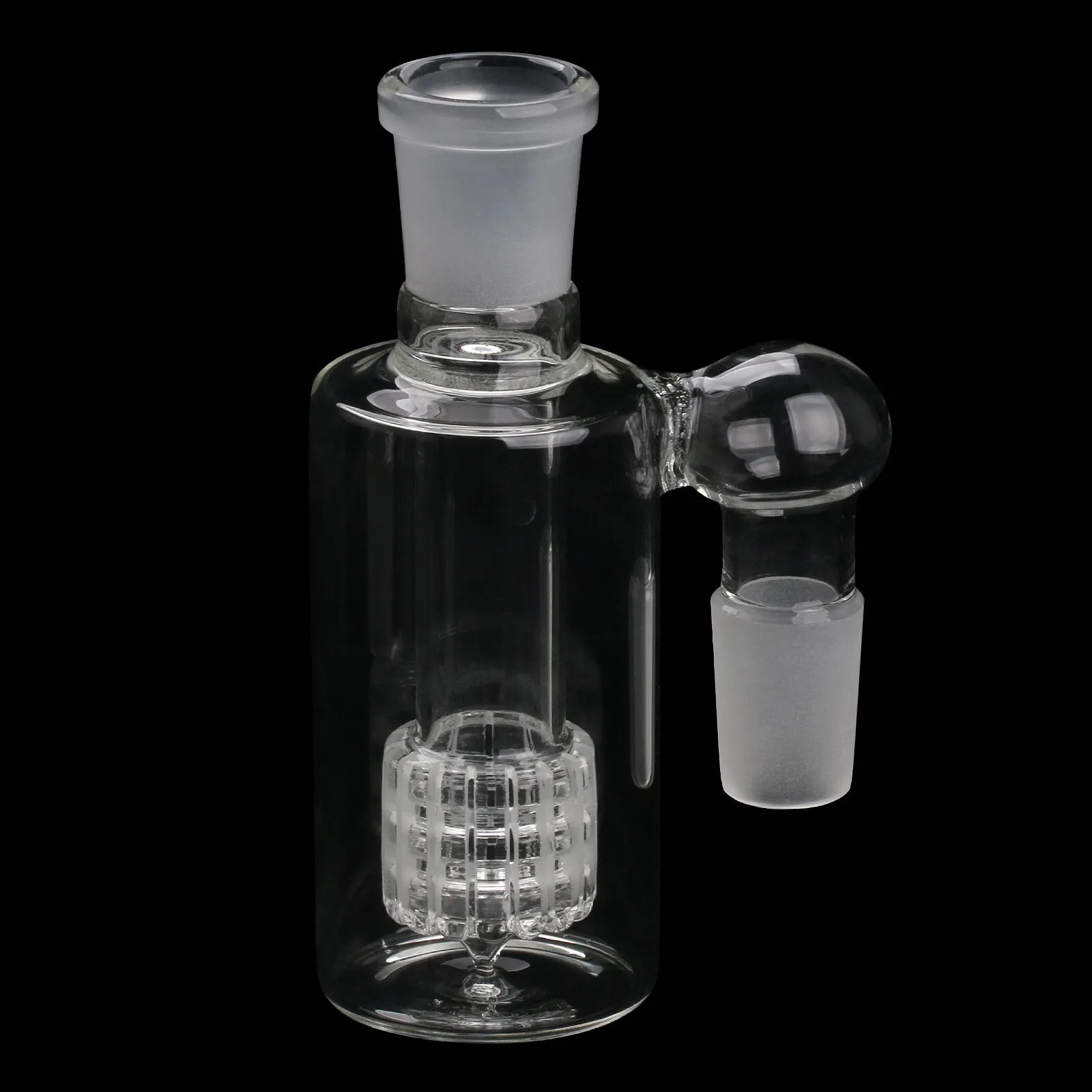 14mm Ash Catcher 90 Degree Glass Water Bong Thick Pyrex Glass Bubbler