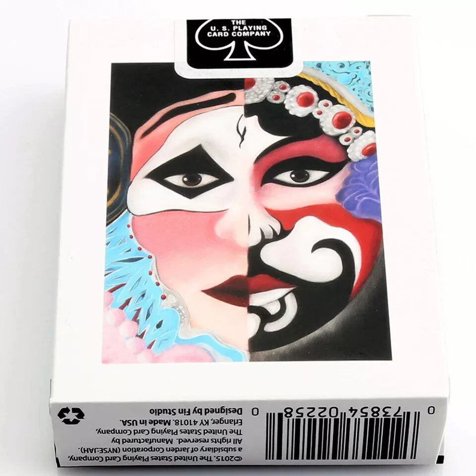 Bicycle Opera Playing Cards Mask Peking Chinese Beijing Xiqu New Year USPC 2015