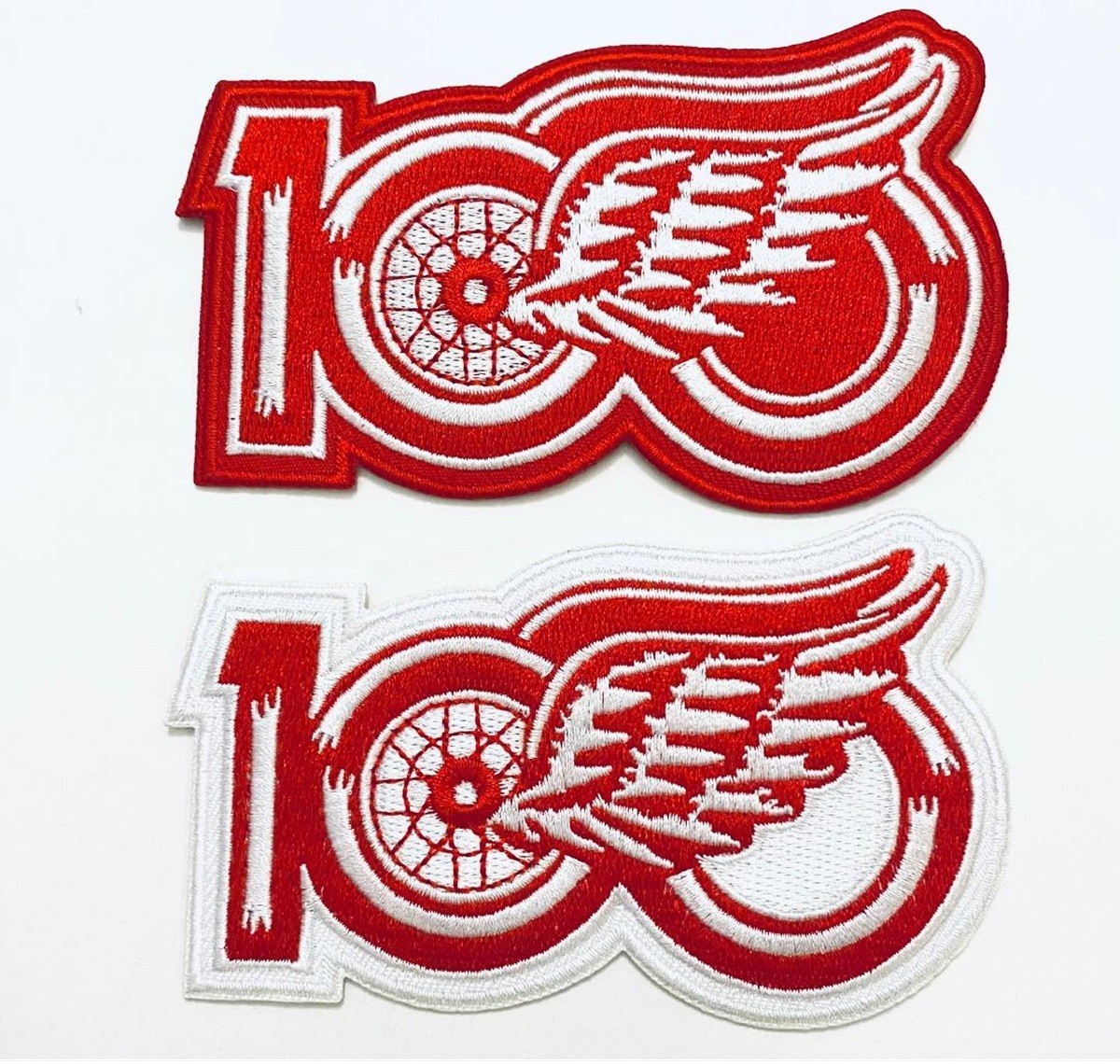 Detroit Red Wings 100th Anniversary Jersey Patch