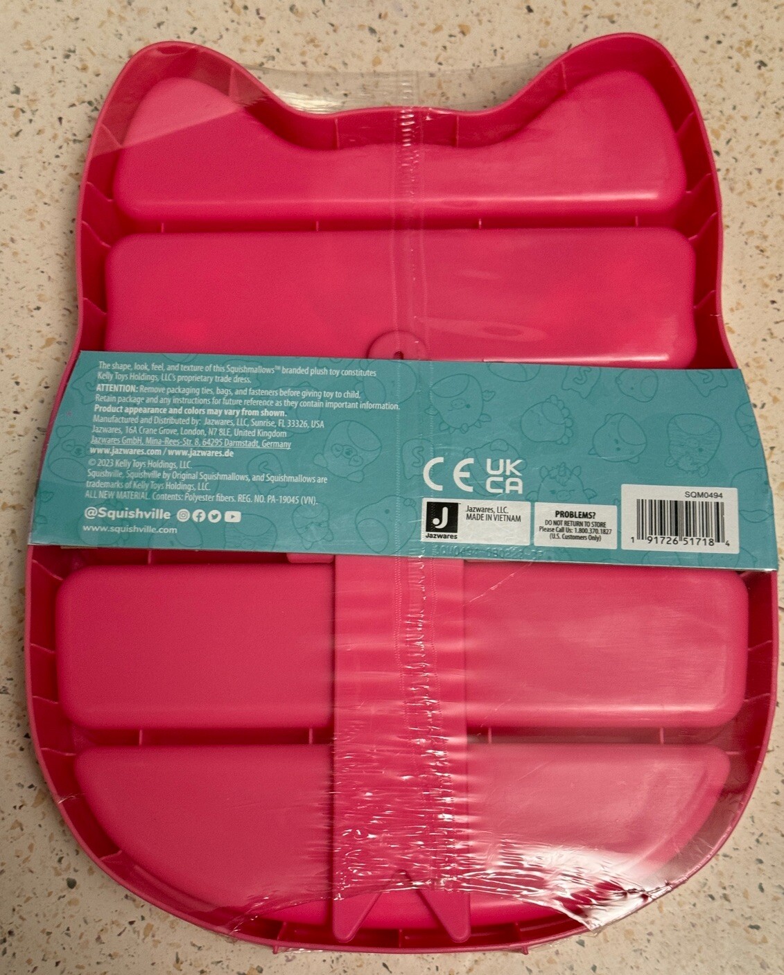 Squishmallows Squishville Display Case Lot with Evangelica Faye Lizella Ter