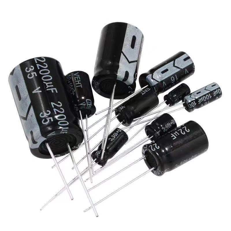 5pc Radial Electrolytic Capacitor 250V 100V 50V 25V 16V 0.22uF-4700uF 10000uF