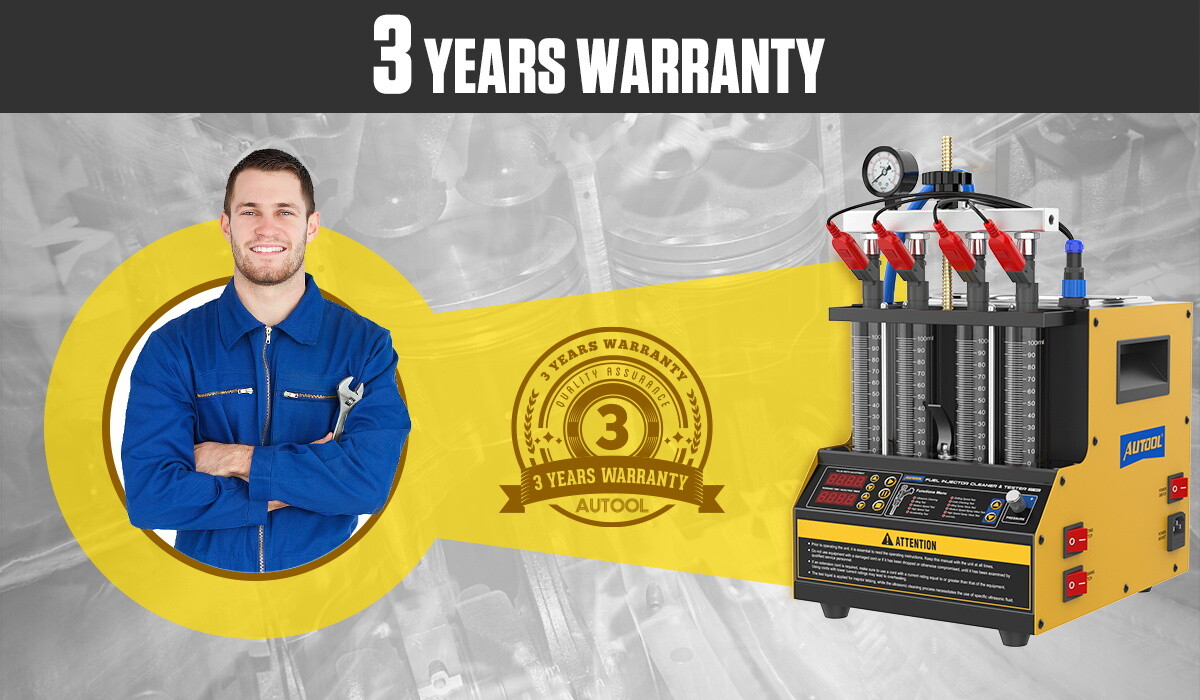 AUTOOL CT160 Car Ultrasonic Fuel Injector Cleaner&Tester Machine Upgrade CT150