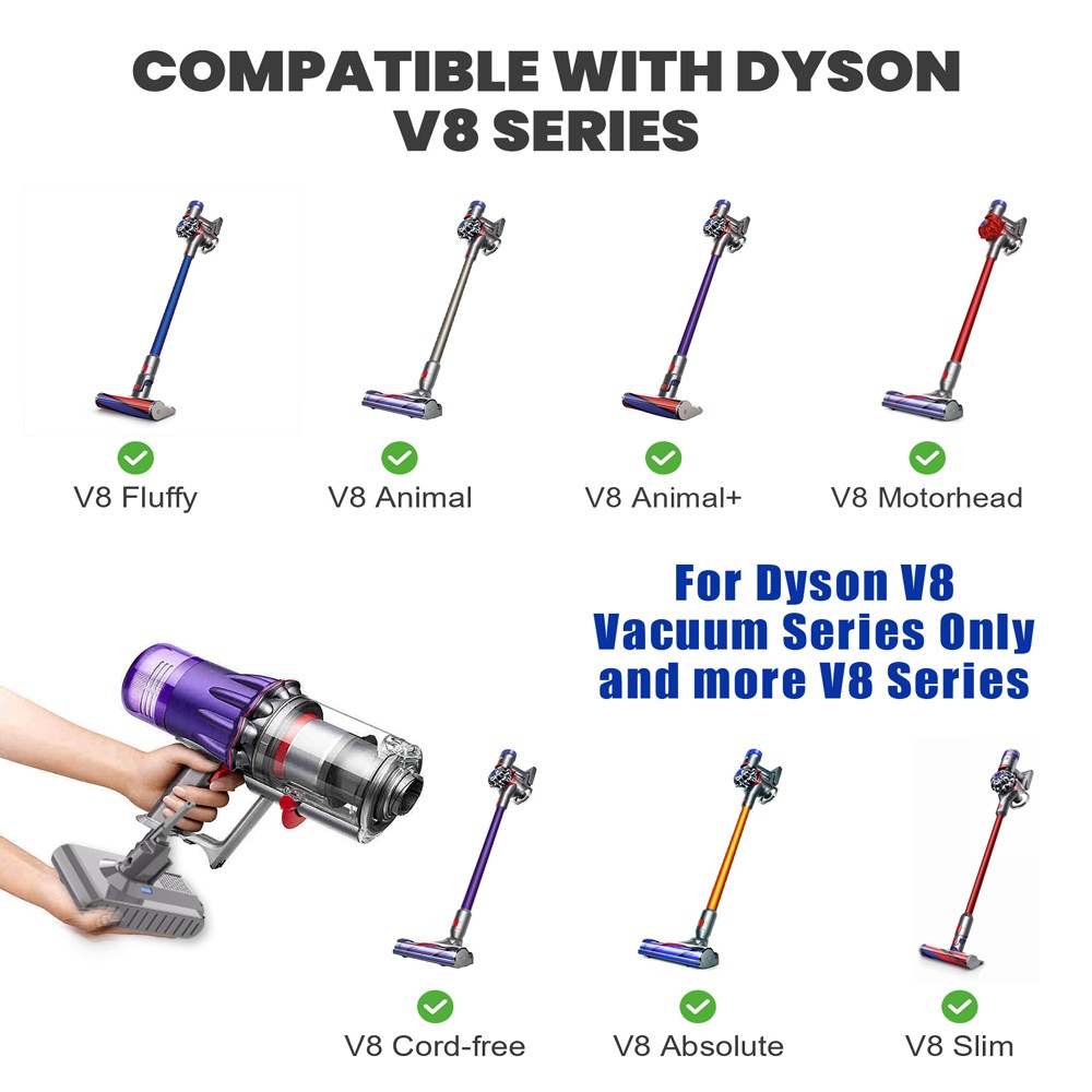 9500mAh For Dyson V8 Battery SV10 Absolute Cordless Vacuum Cleaner Battery SV10