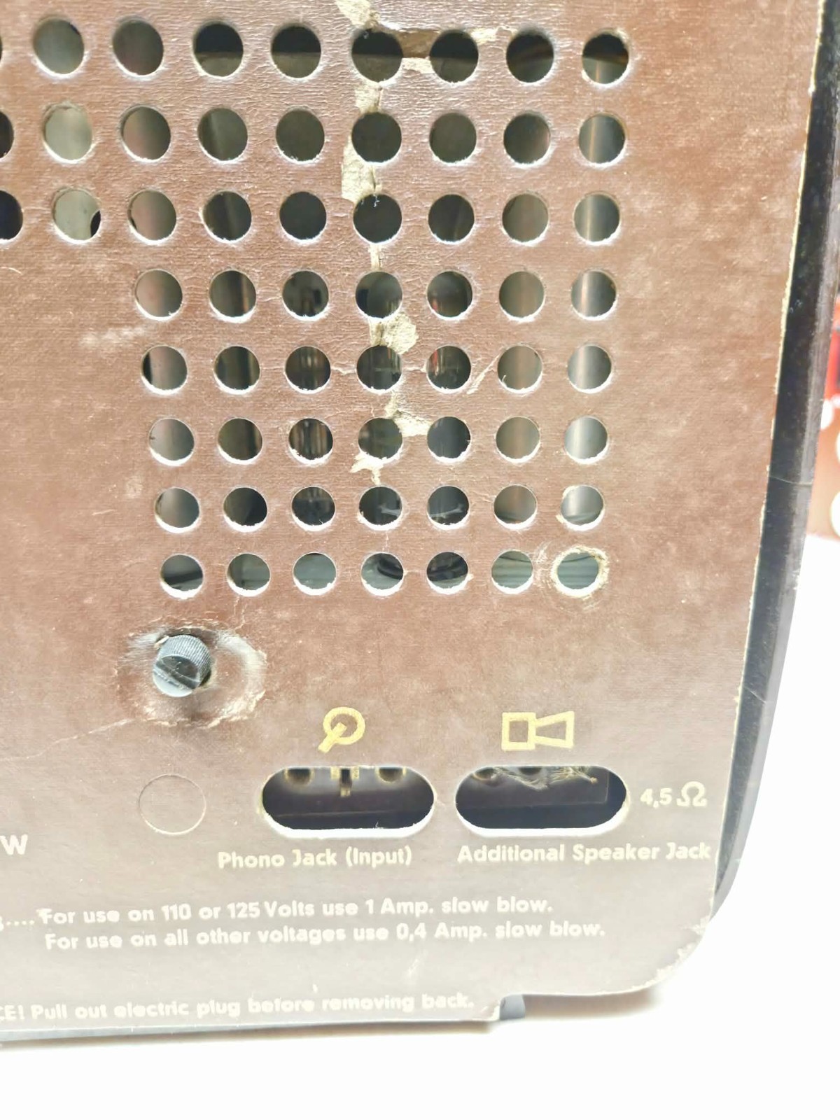 Vintage Nordmende / Sterling “Kadett 57 USA” Tube Radio Powers On, Tunes