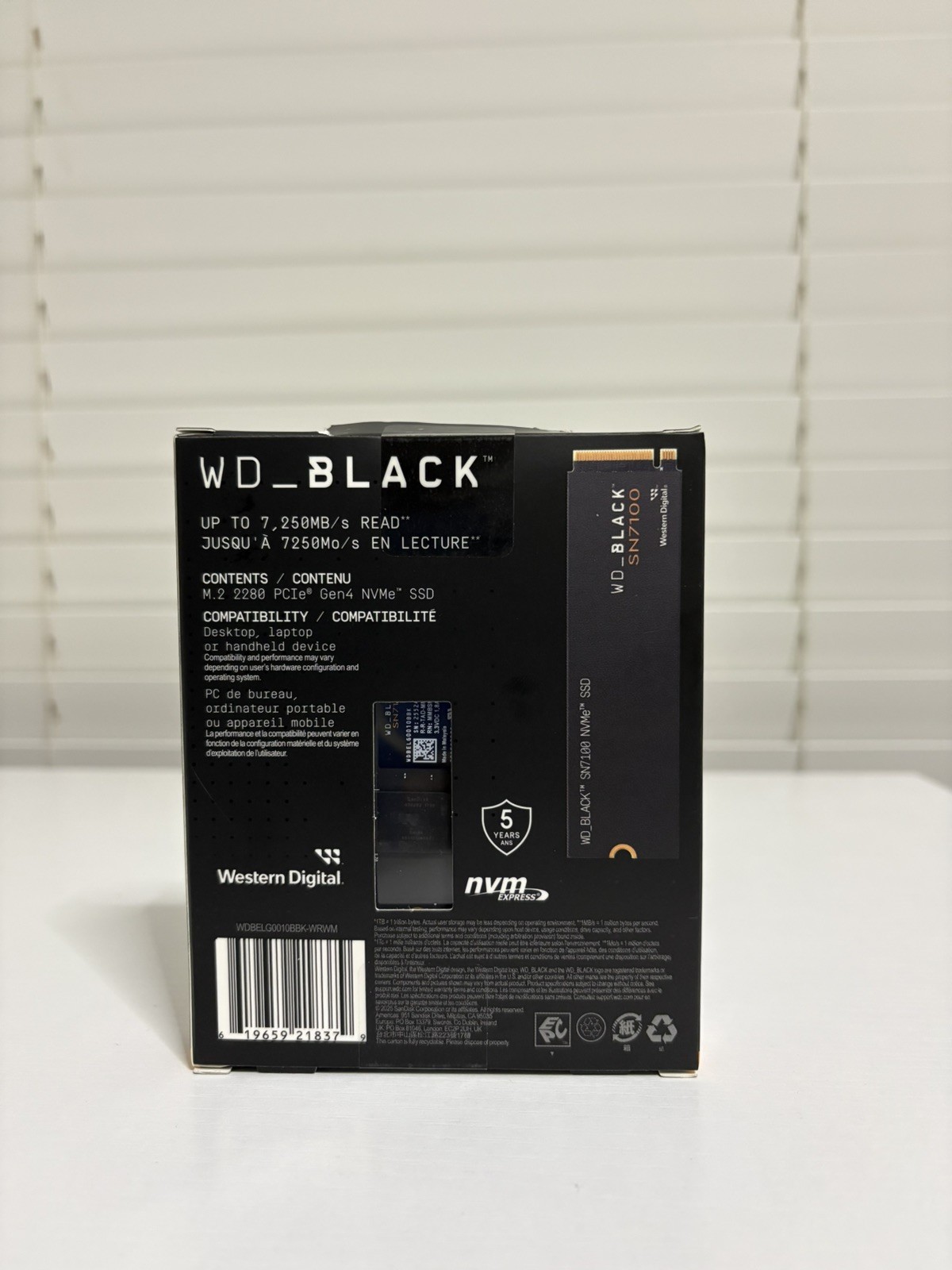 WD Black 1TB SN7100 NVMe FREE SHIPPING