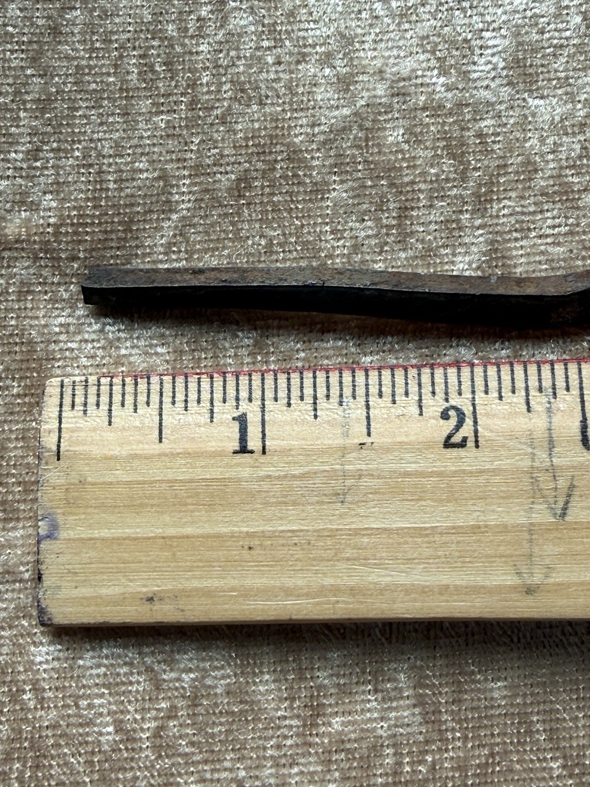 American Revolutionary War Era 4 Inch Nail Found Valley Forge hut 1902