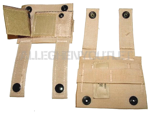 Lot of 10, K-bar Adapter, KAbar, US Military, Molle Pals Alice Clip Tan USGI NEW